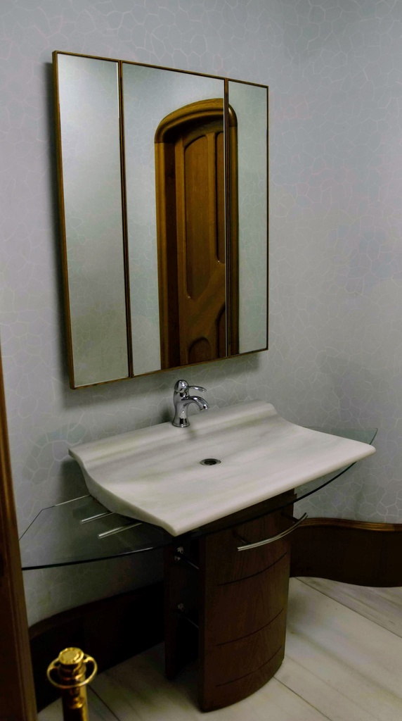Bathroom of Casa Batlló for joinindaily with +Johnny Wills theme of "Mirrors
