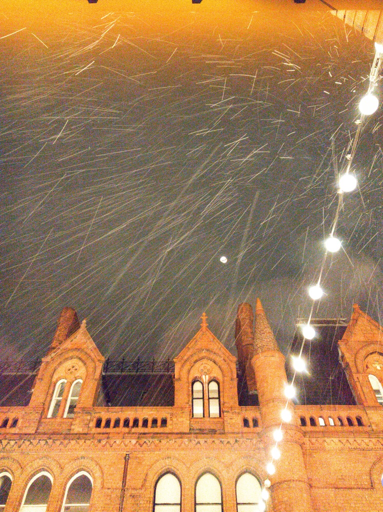 St Patrick's day snow in Dublin