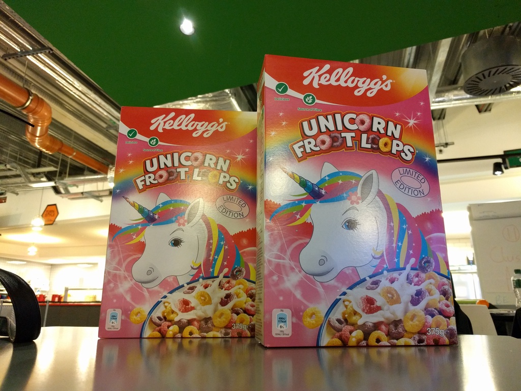 Mentoring at SWDubUni this afternoon and there's lots of unicorns coming from here