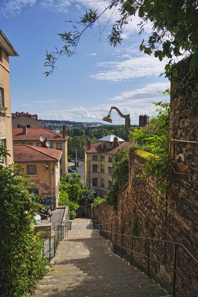 Steps to Croix-Rousse