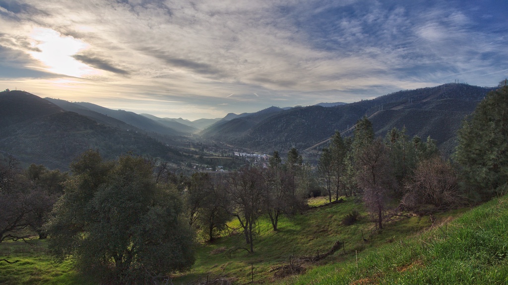 On the road to Yosemite