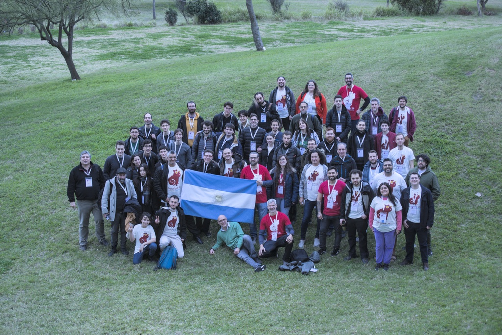 Argentinian attendees at DebConf26